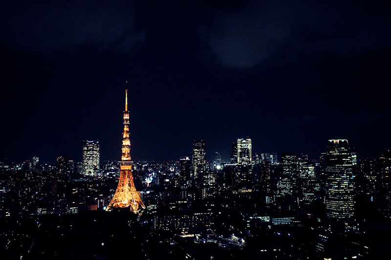 東京鐵塔夜景