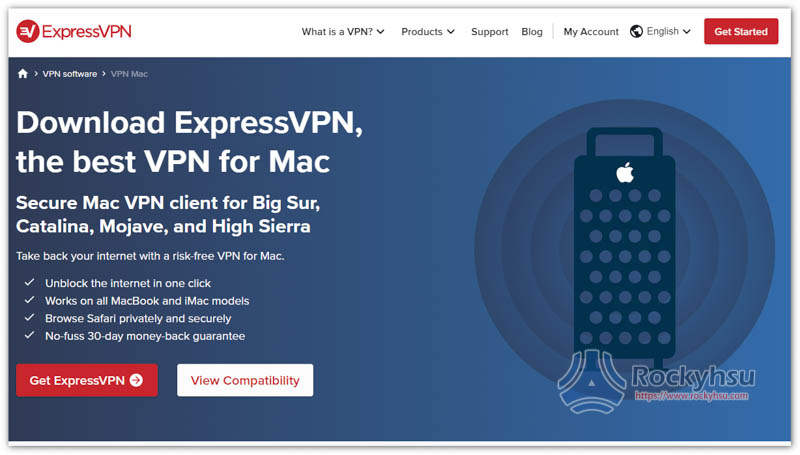 Mac VPN 推薦 ExpressVPN
