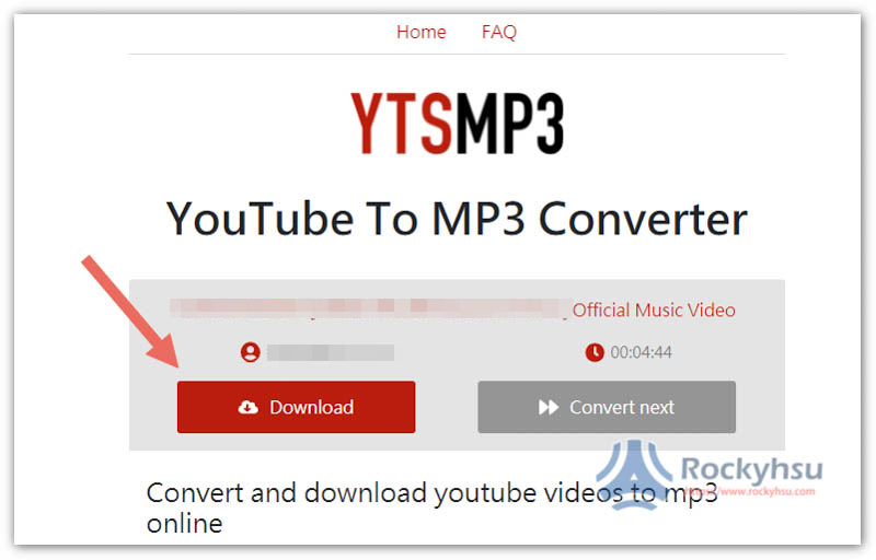 YouTube MP3 下載