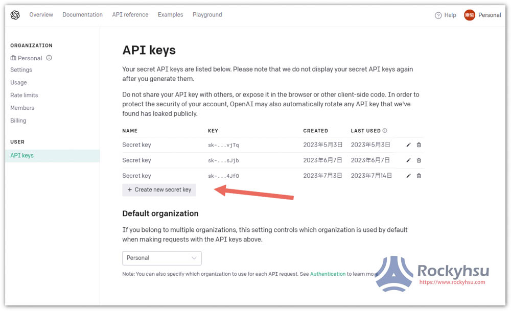 OpenAI API Key
