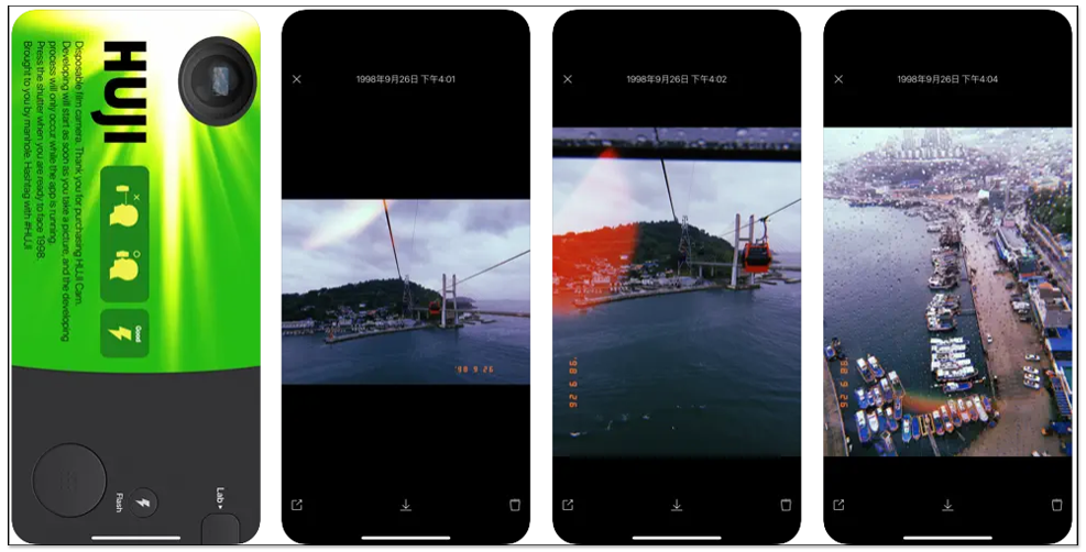Huji Cam iPhone 復古調色相機